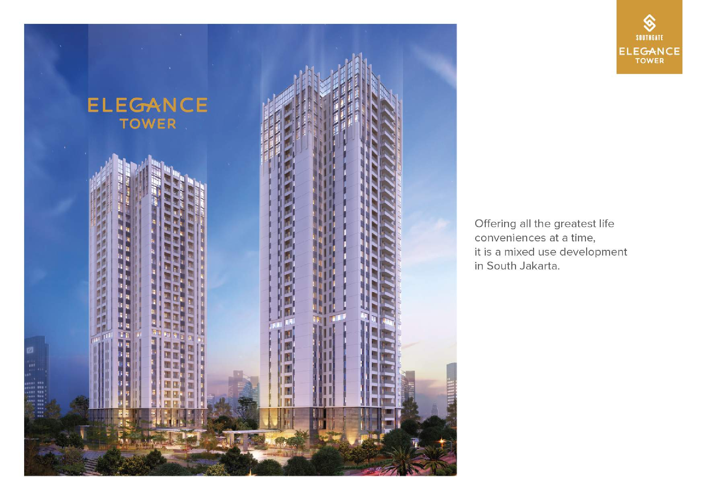 Elegance Tower at Southgate_sinarmasland